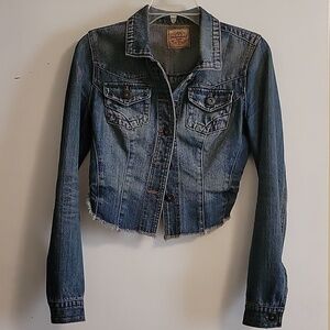 Highway Jeans Cropped Denim Jacket